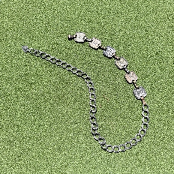 Silver, copper, and bronze, | vintage accent belt main image 5
